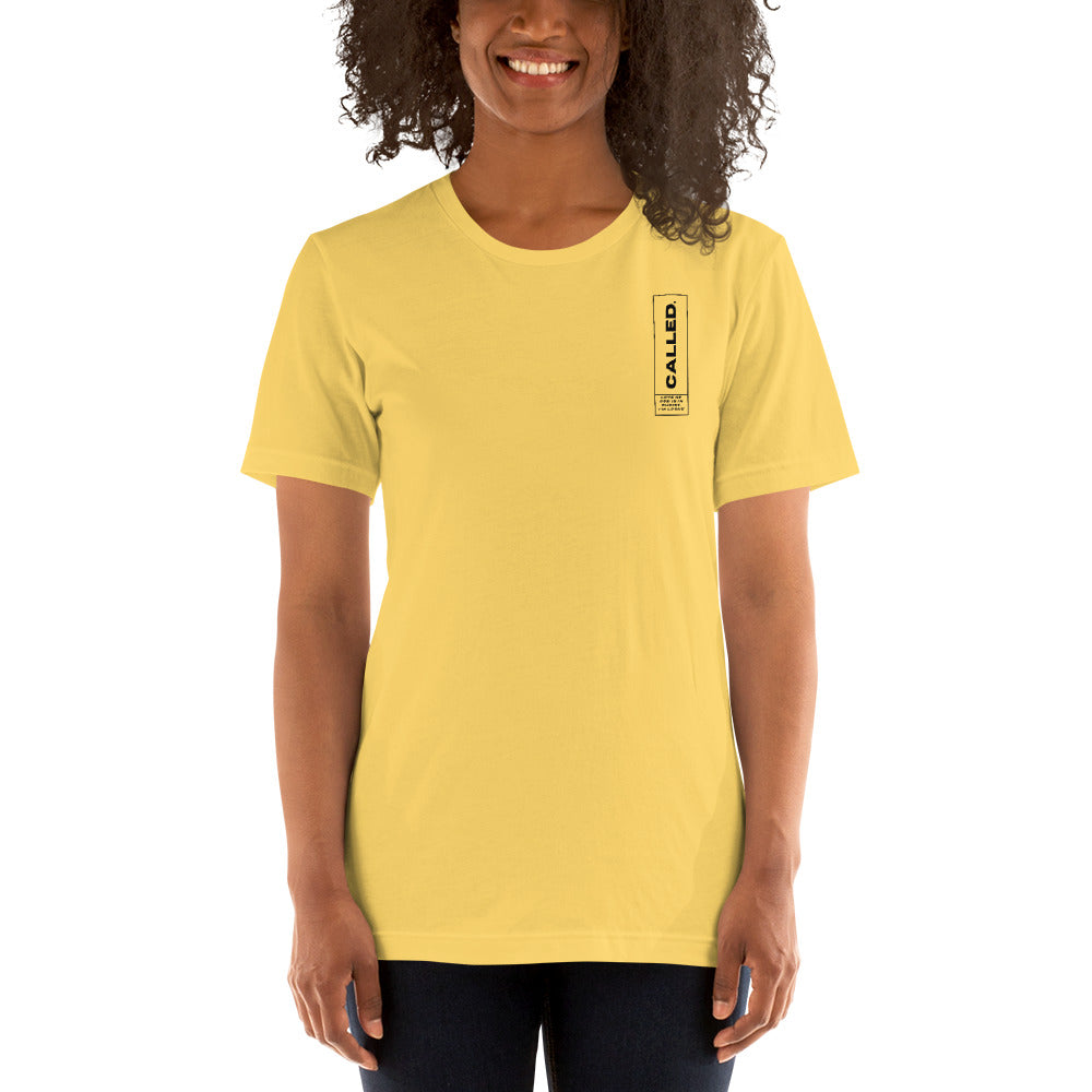 Called Unisex t-shirt - Yellow / S - Shirts & Tops
