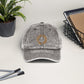 I’M LOGiiC Embroidery Vintage Cotton Twill Cap - Charcoal