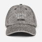 Jesus 24/7 Embroidery Vintage Cotton Twill Cap - Charcoal
