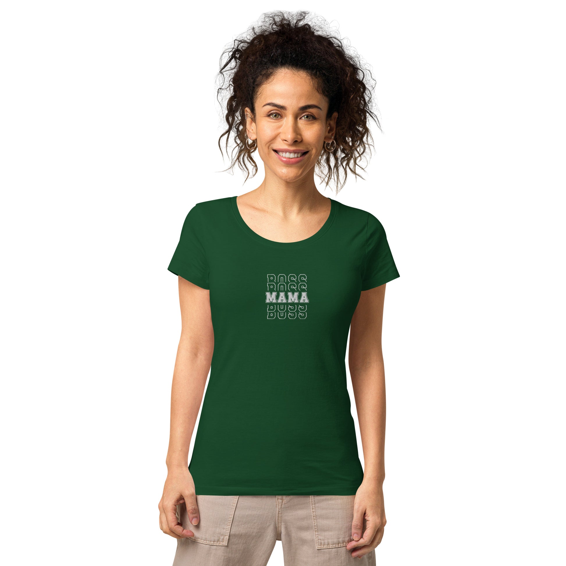 Boss Mama Women’s basic organic t-shirt - Shirts & Tops