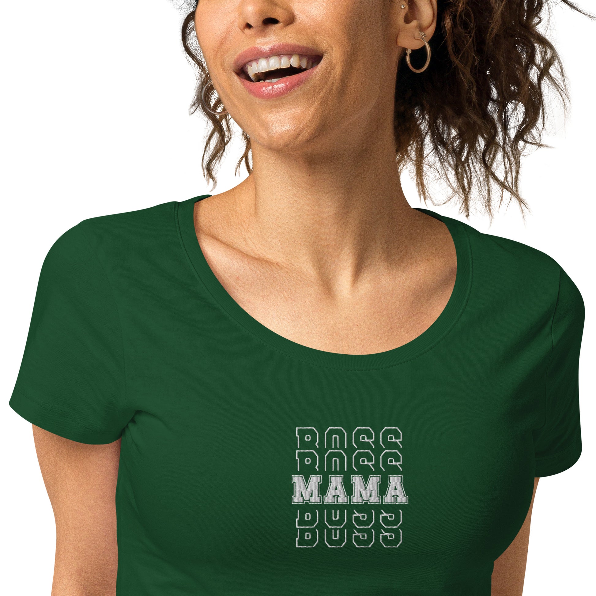 Boss Mama Women’s basic organic t-shirt - Shirts & Tops