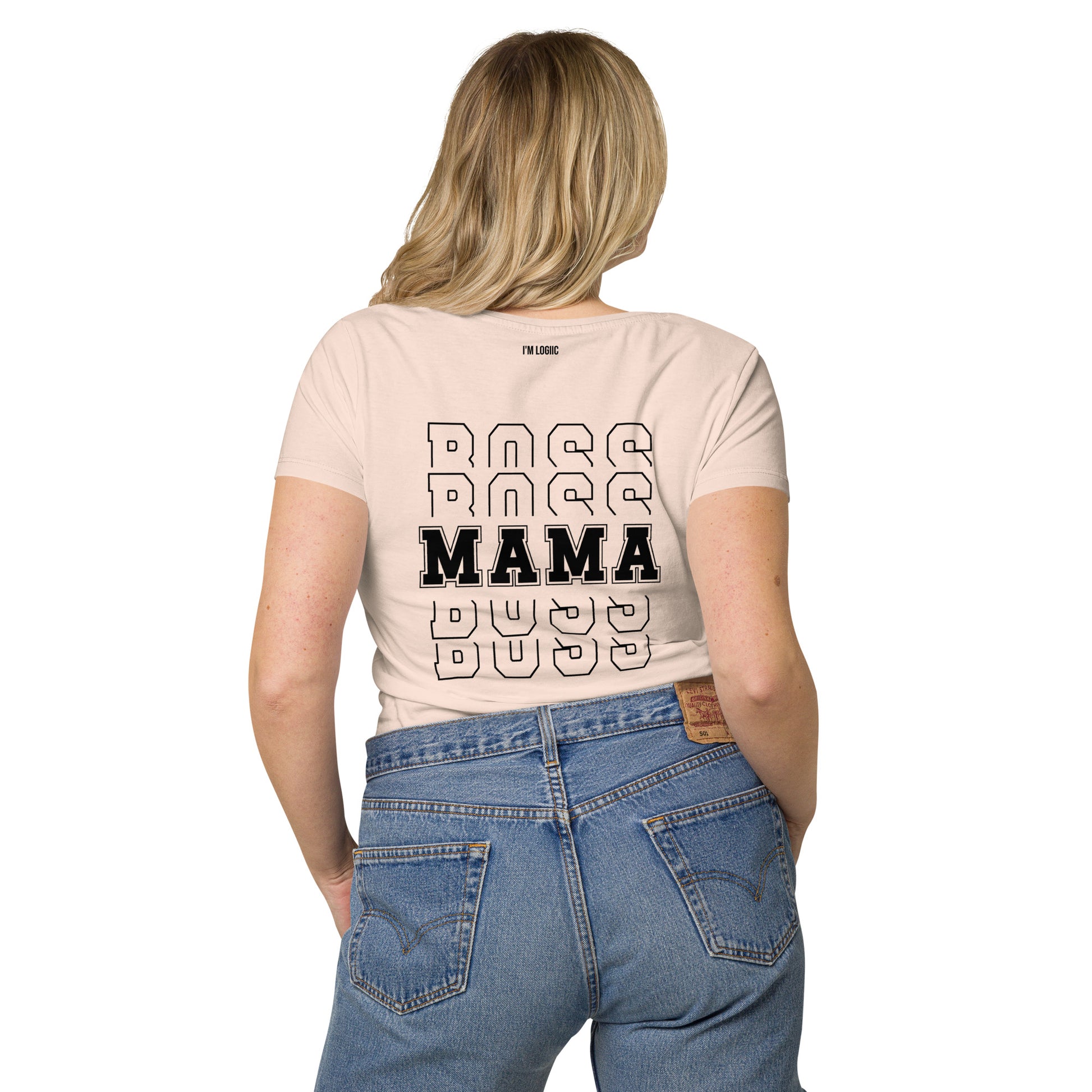 Boss Mama Women’s basic organic t-shirt - Shirts & Tops