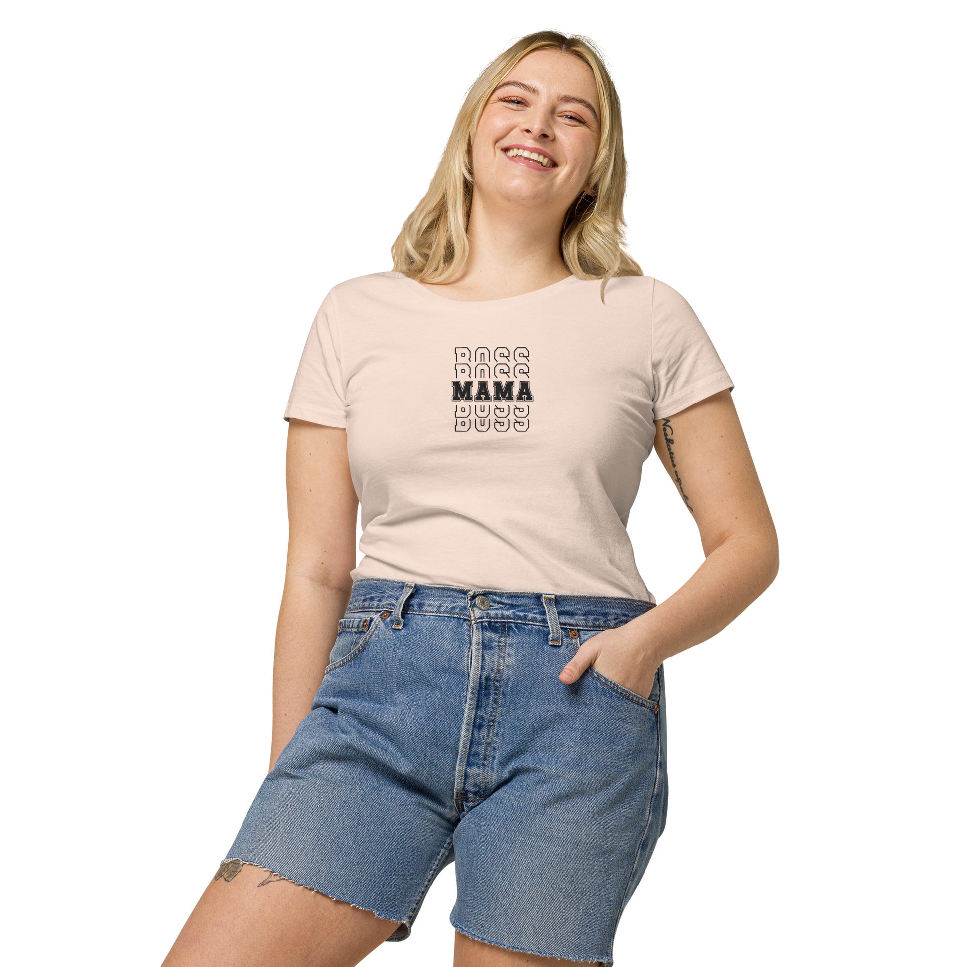 Boss Mama Women’s basic organic t-shirt - Shirts & Tops