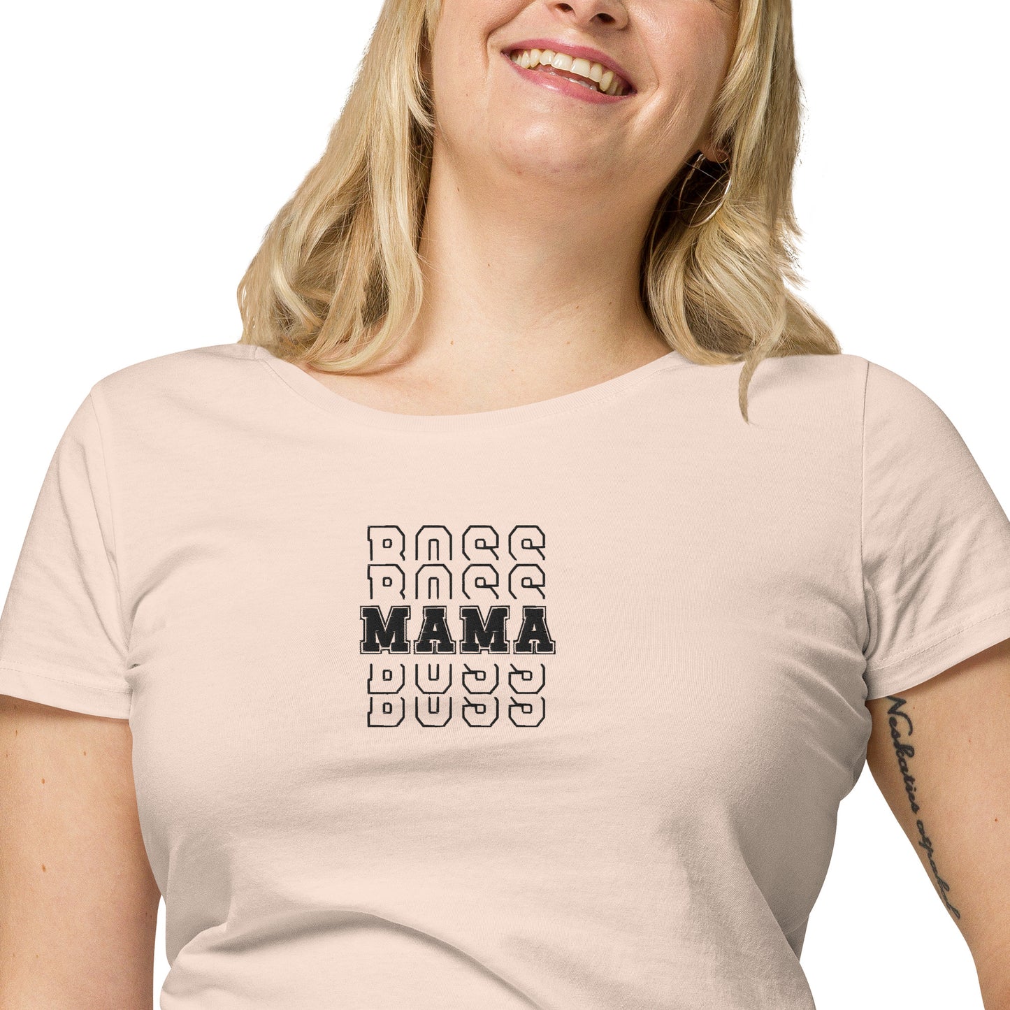 Boss Mama Women’s basic organic t-shirt - Shirts & Tops