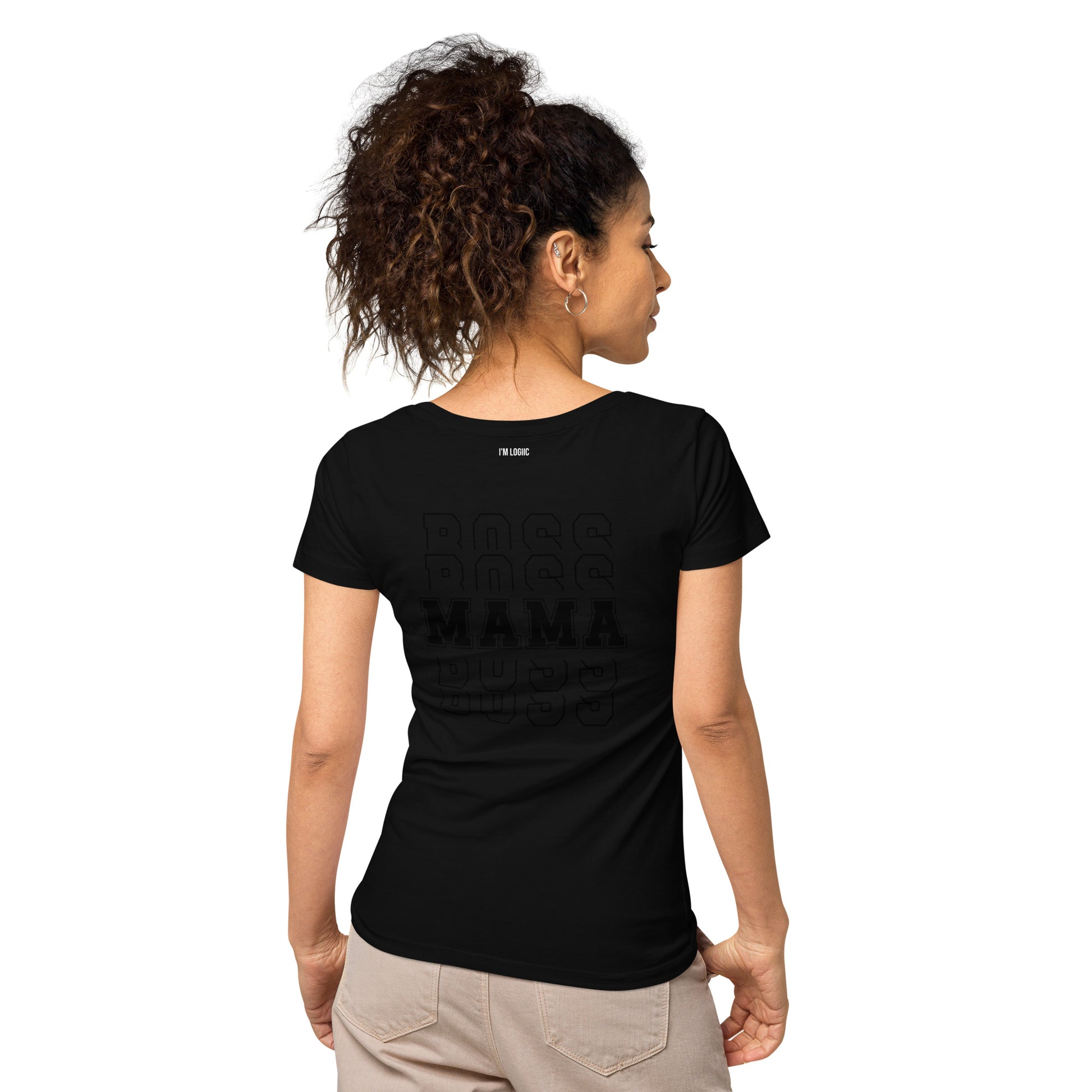 Boss Mama Women’s basic organic t-shirt - Shirts & Tops