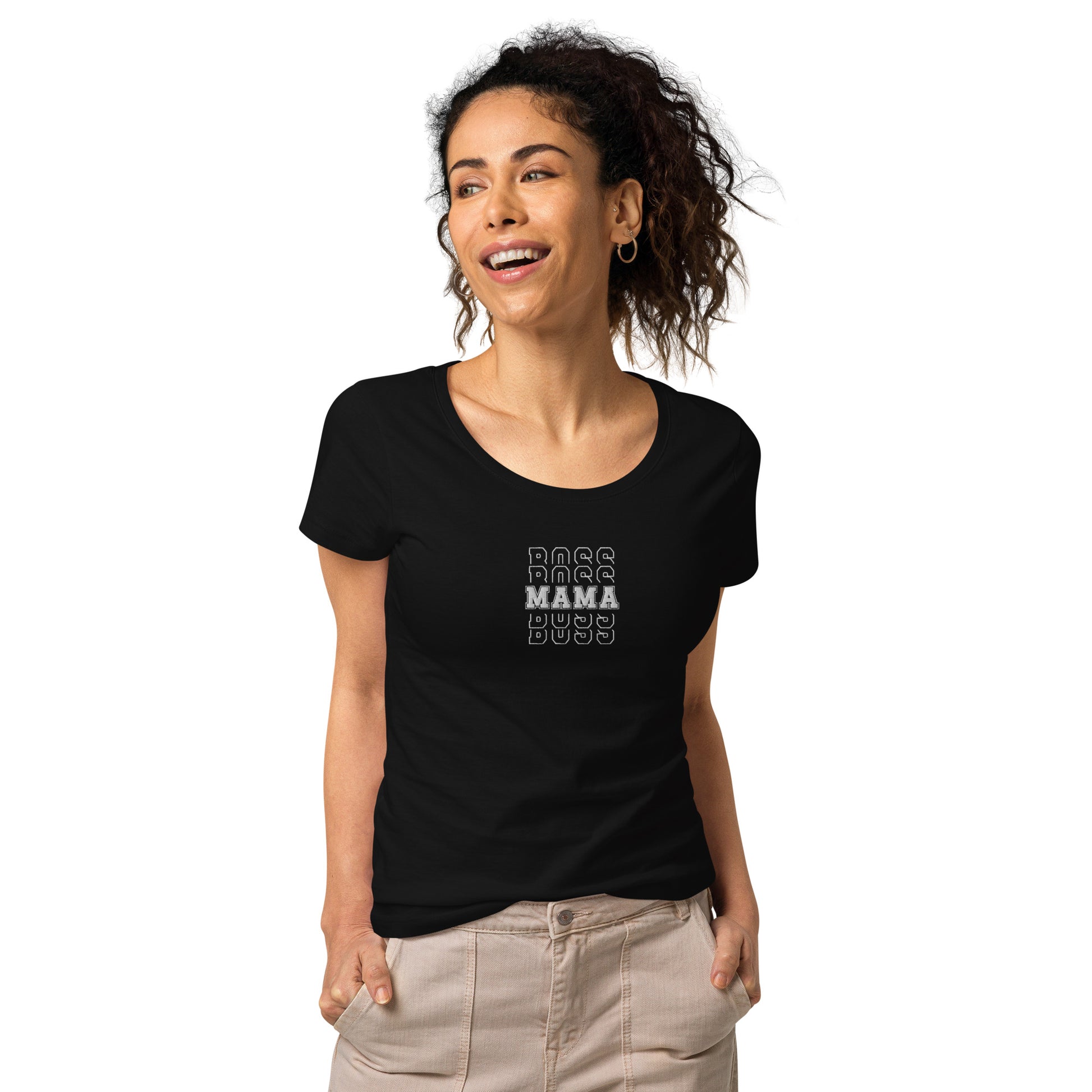 Boss Mama Women’s basic organic t-shirt - Shirts & Tops