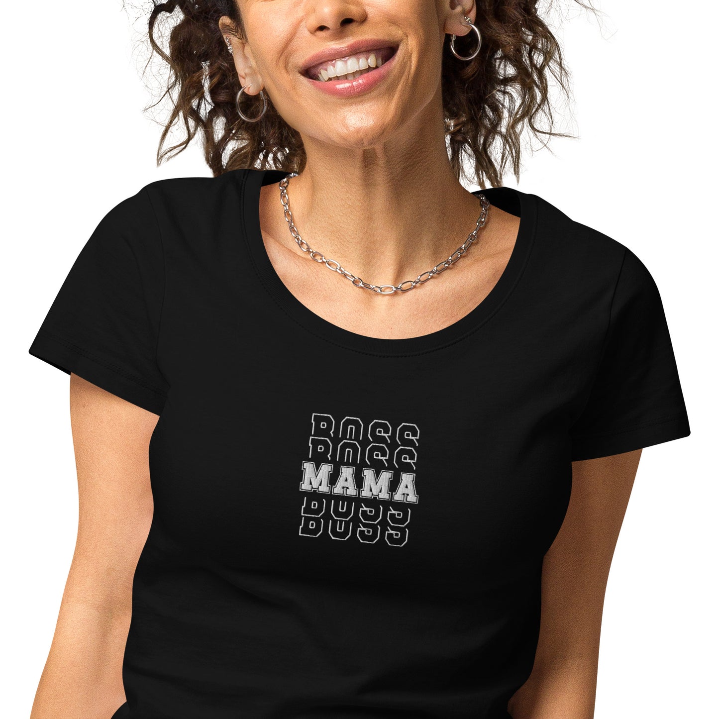 Boss Mama Women’s basic organic t-shirt - Shirts & Tops