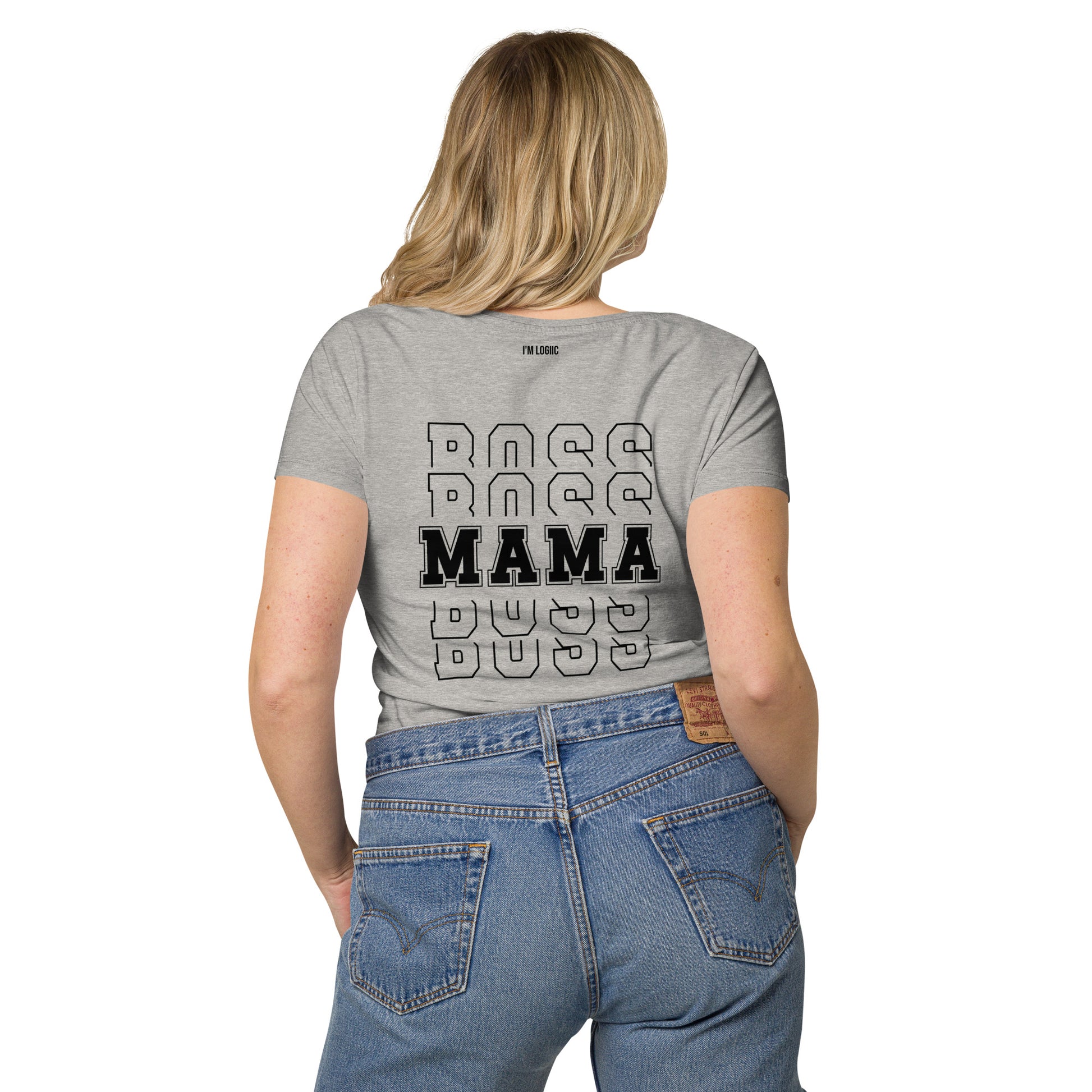 Boss Mama Women’s basic organic t-shirt - Shirts & Tops