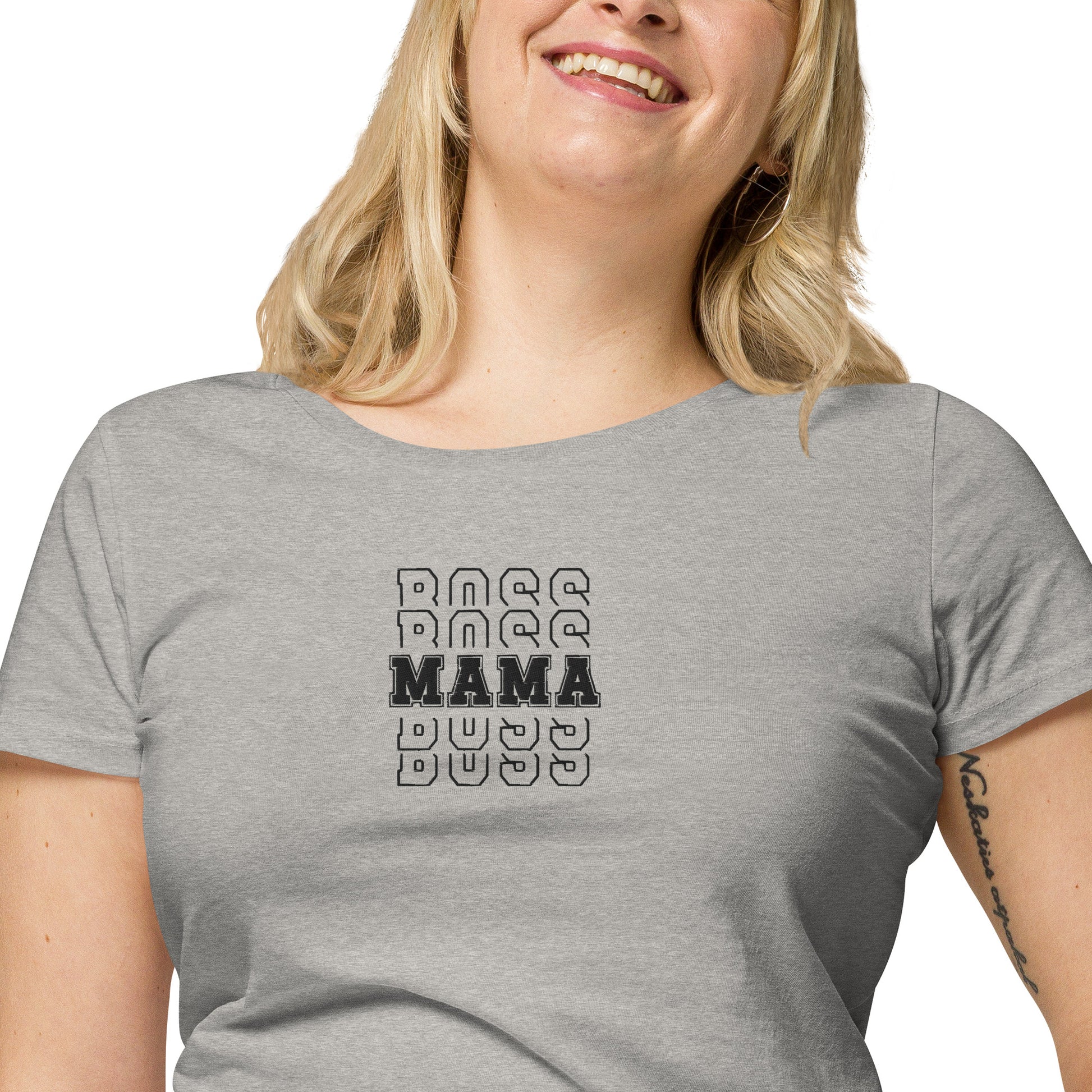 Boss Mama Women’s basic organic t-shirt - Shirts & Tops