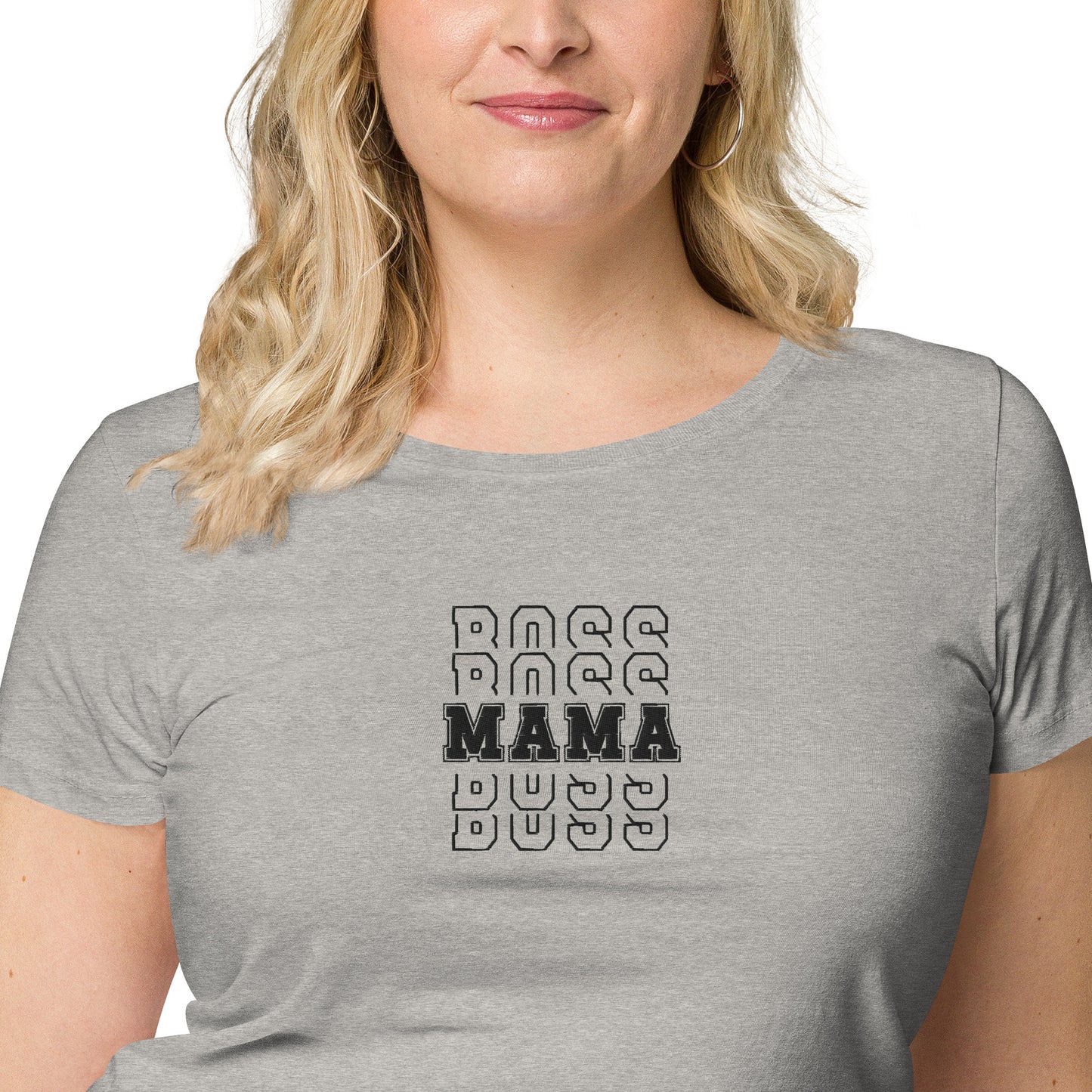 Boss Mama Women’s basic organic t-shirt - Shirts & Tops