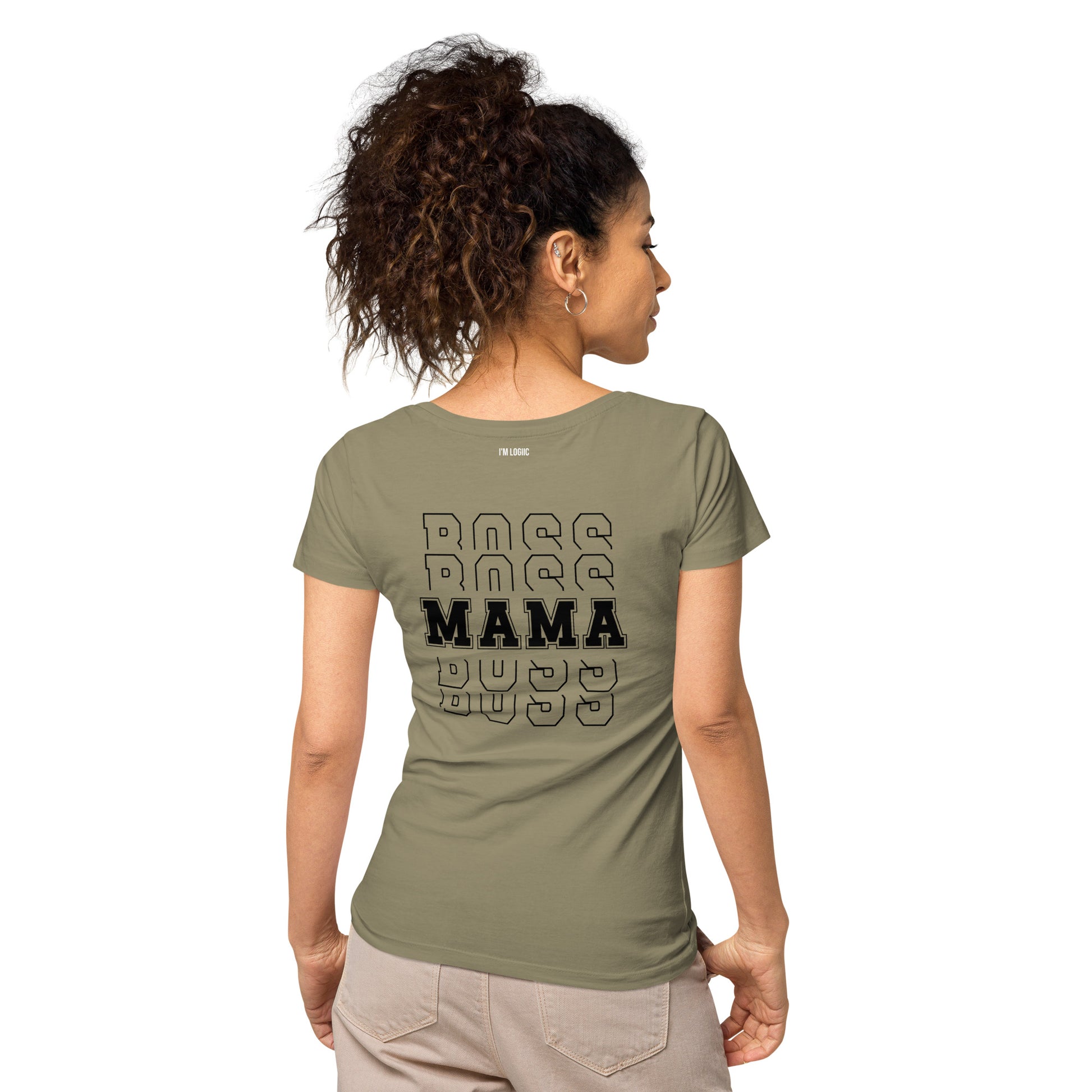 Boss Mama Women’s basic organic t-shirt - Shirts & Tops