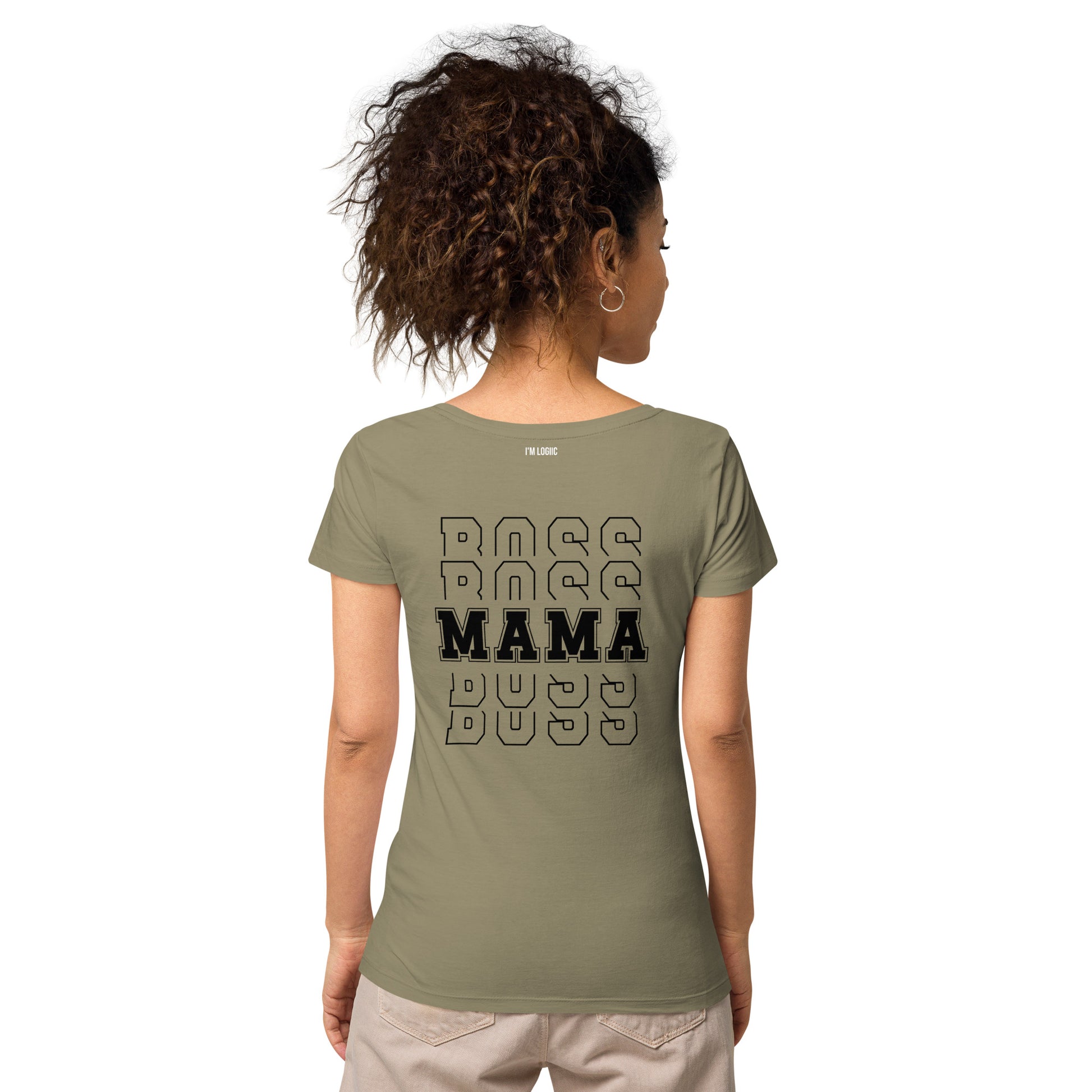 Boss Mama Women’s basic organic t-shirt - Shirts & Tops