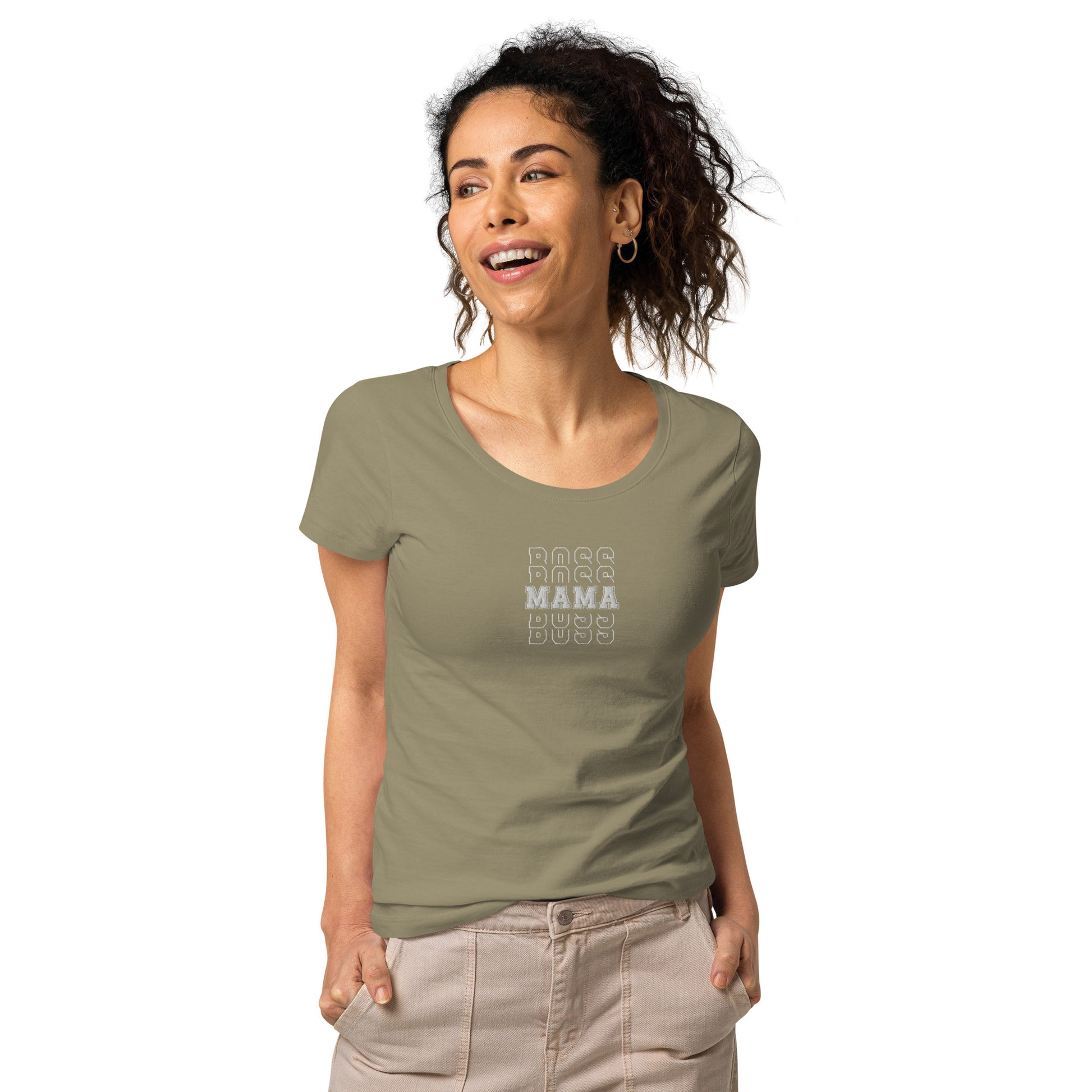 Boss Mama Women’s basic organic t-shirt - Shirts & Tops