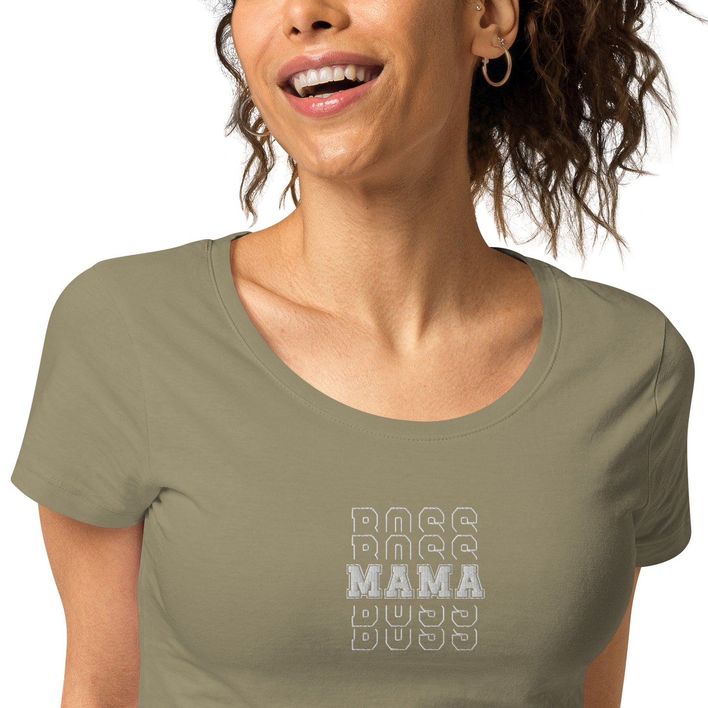 Boss Mama Women’s basic organic t-shirt - Shirts & Tops