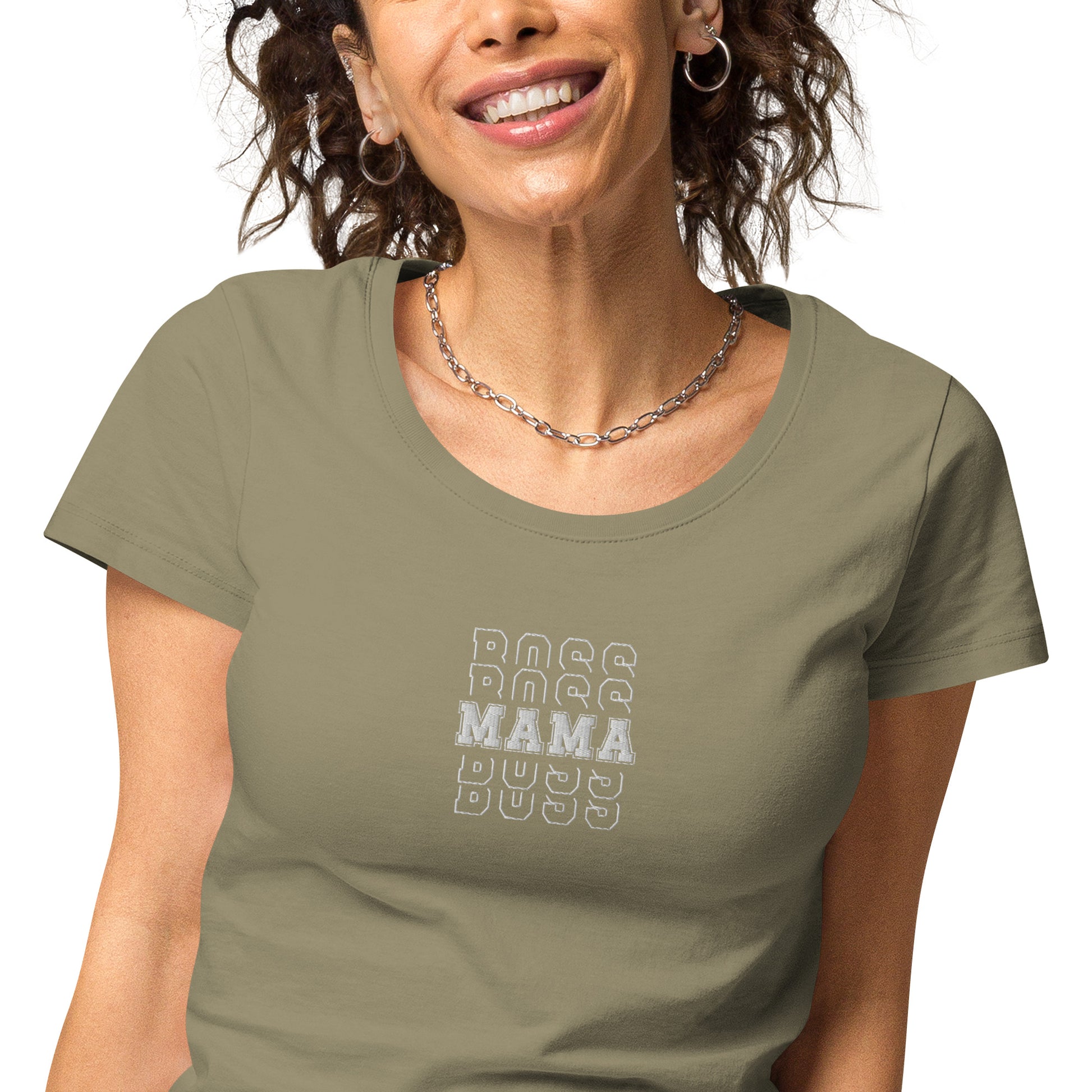 Boss Mama Women’s basic organic t-shirt - Shirts & Tops