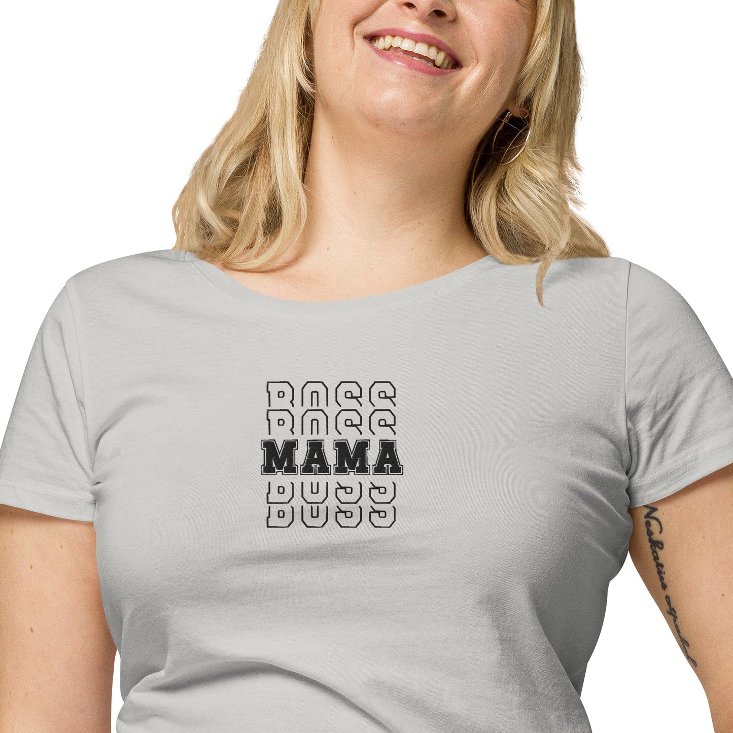 Boss Mama Women’s basic organic t-shirt - Shirts & Tops