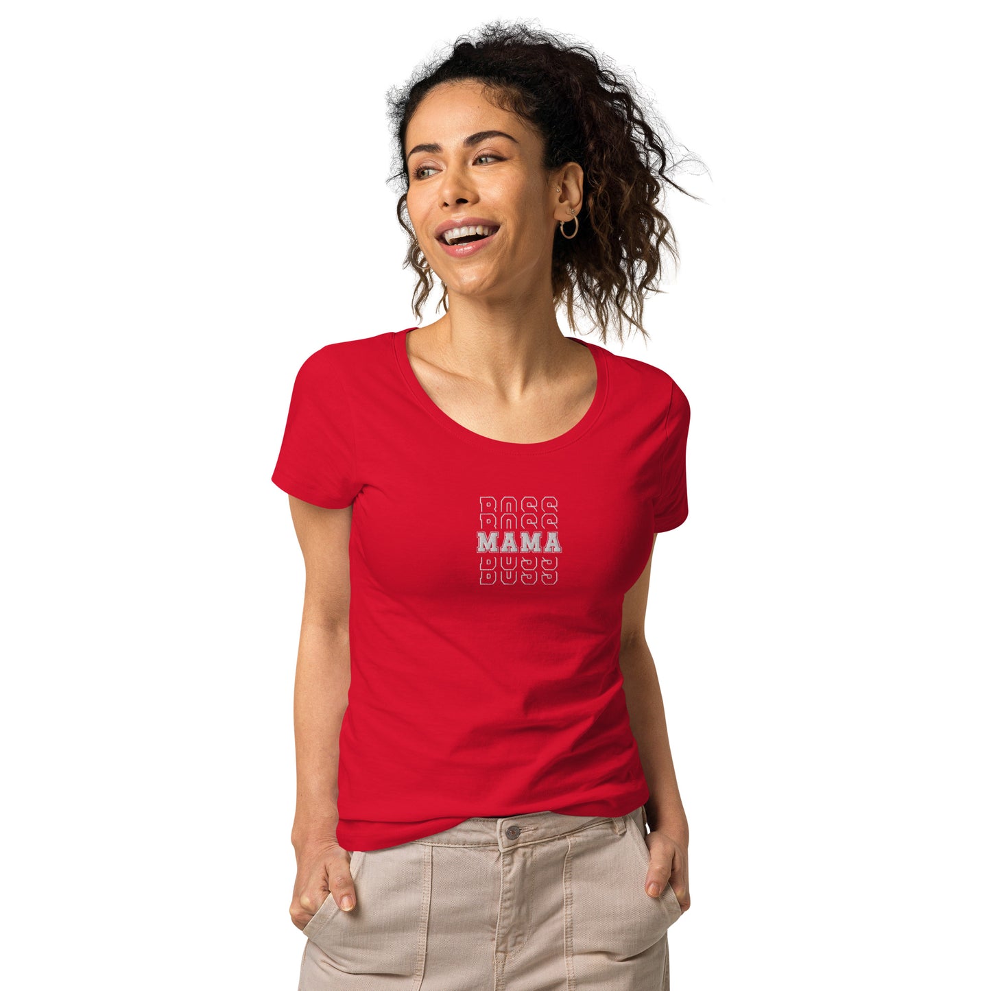 Boss Mama Women’s basic organic t-shirt - Shirts & Tops