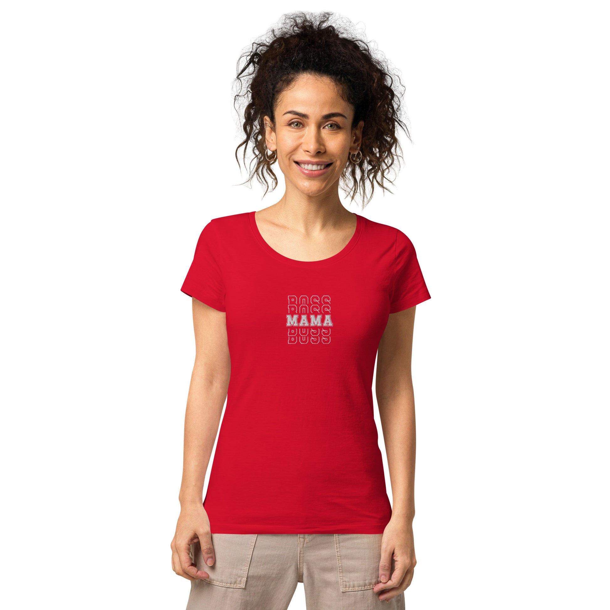 Boss Mama Women’s basic organic t-shirt - Shirts & Tops