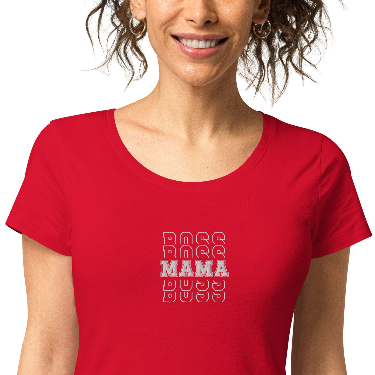 Boss Mama Women’s basic organic t-shirt - Shirts & Tops