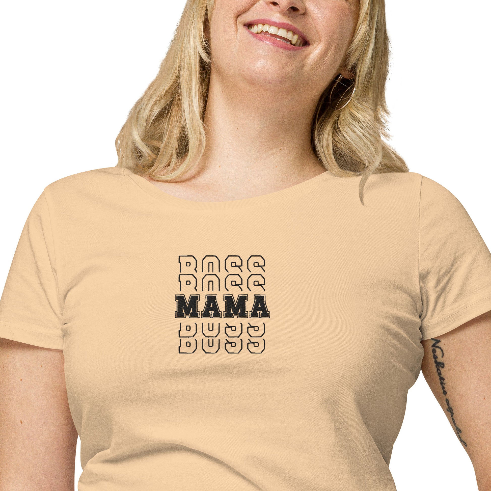 Boss Mama Women’s basic organic t-shirt - Shirts & Tops