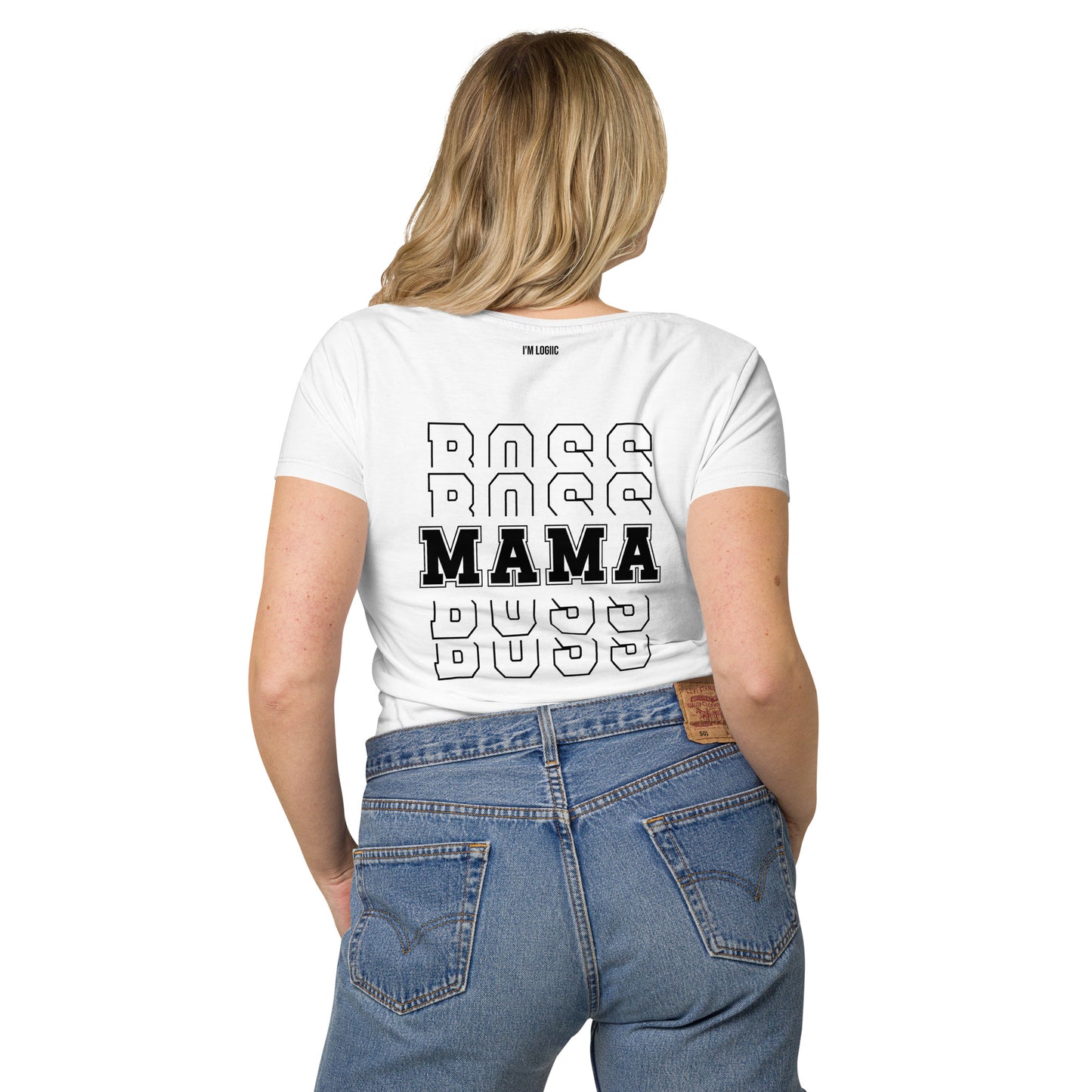 Boss Mama Women’s basic organic t-shirt - Shirts & Tops