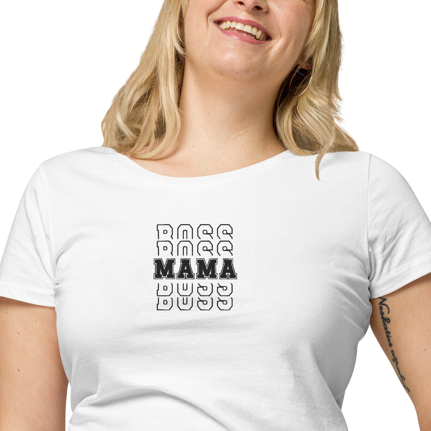 Boss Mama Women’s basic organic t-shirt - Shirts & Tops